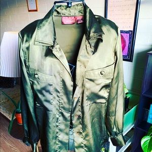 Vintage size 10 long-sleeve button-down